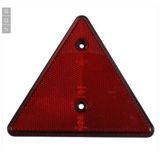 Ceray Plastik Üçgen Reflektör Kırmızı 14X16CM