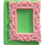 Çerçeve Şeklinde Silikon Şeker Hamuru ve Sabun Kalıbı 10,5X8X2 cm DOP13678535IGO
