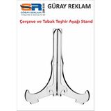 Çerçeve ve Tabak Teşhir Ayağı Standı 10-12CM - Şeffaf