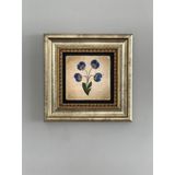 Çerçeveli Taş Duvar Tablosu 20 x 20 cm Oscar Stone Decor EBRU ÇİÇEK