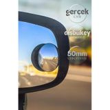 Çerçevesiz Kör Nokta Aynası Park Aynası 360 Derece 3m Foam Yapıştırıcılı Hareketli 2 Adet