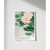 Çerçevesiz Poster Ohara Koson Su Zambakları