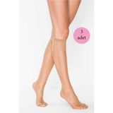 Çerçici 3 Adet Süper Ince 15 Den Mat Pantolon Çorabı Bronz-Penti - Standart - Renkli