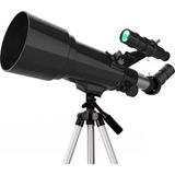 Çerçici 400X70MM Açıklıklı Refrakter Teleskoplar (15X150X), Telefon Adaptörlü Reflex