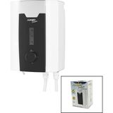 Çerçici Jumbo Premium Beyaz Ani Su Isıtıcı Elektrikli Şofben Duş 7 Emniyet Termostat 3 Kademeli 8000W