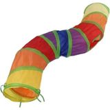 Çerçici Kedi Oyun Tüneli 117 cm - Renkli
