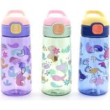 Çerçici Renkli Pipetli Suluk 600 ml ALK2968
