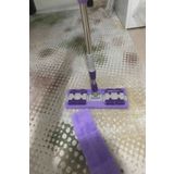 Çerçici Teleskobik Cam Yer Tavan Silme - Istediğin Bezi Tak Kullan - 4 Mandallı -Yedek Bezli Mop Seti
