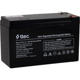 Çerçici Ttec 12V 7 Ah Base Kuru Bakımsız Akü