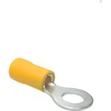Çerçici Yuvarlak Tip Izoleli Kablo Ucu 4-6 mm² M6 Uygun Vida: M6 10 Adet