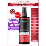 Ceremony Biotin & Kafein & Amino Kompleks Içeren Dökülme Karşıtı Saç Sprey Toniği 250 ml X 3 Adet