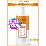 Ceremony Sarımsaklı Şampuan 400 ml | Saç Dökülme Karşıtı Güçlendirici Argan Keratin