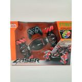 Ceren Ctoys Stunt Lateral & Burs 360 Deerece Dönen Uzaktan Kumandalı 2.4 Hz Araba RQ3034 - Kırmızı