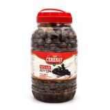Cerenay Zeytincilik 291-320 Kalibre 2 kg Az Tuzlu Gemlik Yağlı Sele Sofralık Siyah Kahverengi Zeytin