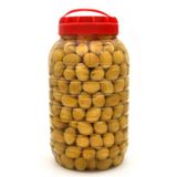 Cerenay Zeytincilik İri Boy 121-140 Kalibre 2 kg Domat Çizik Kokteyl Yeşil Zeytin