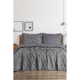 Ceres 3 Parça Çift Kişilik Pike Takımı 230X250 Gri