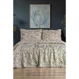 Ceres 3 Parça Çift Kişilik Pike Takımı 230X250 Krem