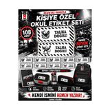 Ceres Studio Besiktas Taraftar Etiketi Defter Etiketi Kitap Etiketi Kişiye Özel Suya Dayanıklı İsim Yazılabilien