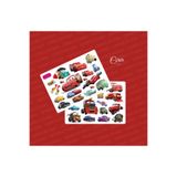 Ceres Studio Cars Arabalar Şimşek Mcqueen Ve Arkadaşları Sticker Etiket 2 Sayfa 38 Adet Etiket