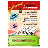 Ceres Studio Harry Potter Okul Etiketi Defter Etiketi Kalem Etiketi Kişiye Özel Suya Dayanıklı İsim Yazılabilien