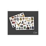 Ceres Studio Harry Potter Sticker 2-5cm Arası 2 Sayfa 54 Adet Etiket