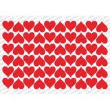 Ceres Studio Kalp Sticker Etiket - 5 Sayfa 300 Kalp - --