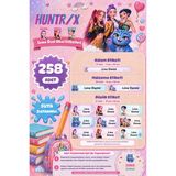 Ceres Studio Okul Etiketi Kalem Defter Isimli Etiket Isim Yazılabilen Huntrx Rumi Temalı - 258 Adet Özel Yeni Tasarım - 1 - Çok Renkli