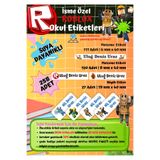 Ceres Studio Roblox Temalı Kişiye Özel Suya Dayanıklı Okul Etiketi Seti – 258 Adet İsimli Çıkartma