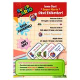 Ceres Studio Super Mario Okul Etiketi Defter Etiketi Kalem Etiketi Kişiye Özel Suya Dayanıklı İsim Yazılabilien