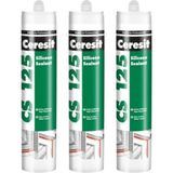 Ceresit CS 225 3x280 gr Beyaz Silikon Mastik