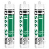 Ceresit Cs 225 Silikon Şeffaf 280G 3 Adet - Sol