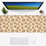 Çerez Mouse Pad, Kare Fare Altlığı, Kaymaz Kauçuk Tabanlı Fare Altlığı, Kablosuz Fare, Bilgisayar, Dizüstü Bilgisayar, Ofis, Ev için Su Geçirmez 31,5 × 11,8 cm