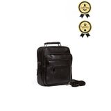 CERFF LEATHER CLUP Omuz Askılı Hakiki Deri Erkek El Çantası (BÜYÜK)20*24cm)