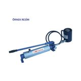 Cermax Hidrolik Tek Tesirli Deliksiz Silindir + Pompa 10 Ton 50 Mm