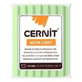 Cernit Neon Green Polimer Kil