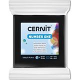 Cernit : Number One Polimer Kil : 250 gr : Black