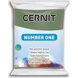 Cernit : Number One Polimer Kil : 56 gr : Olive