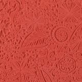 Cernıt Silikon Desen Şablonu - Flowers