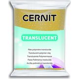 Cernit Transluscent Polimer Kil 050 Glitter Gold Özelliği ile Sanat Projeleri İçin Uygun