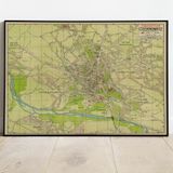 Çernivtsi Dekoratif Şehir Haritası 60x90 cm AMC101