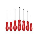 Cerpa - Norm 7 Parça Torx Tornavida Seti - Kırmızı - TORX TORNAVİDA SETİ