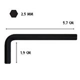 Cerpa-Norm Cer-pa Norm Tekli Alyan Kısa - 2.5 Mm. Siyah