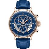 Cerruti 1881 CIWGC0110201 Quartz Deri Lacivert 45 mm Erkek Kol Saati - tek ebat