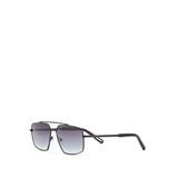 Cerruti 1881 CR 80026 C3 Geometrik Mat Siyah Metal Erkek Güneş Gözlüğü