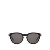 Cerruti 1881 CR 80029 C1 Oval Siyah Asetat Erkek Güneş Gözlüğü