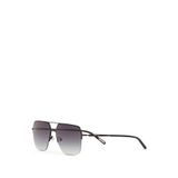 Cerruti 1881 CR 80046 C3 Pilot Mat Siyah Metal Erkek Güneş Gözlüğü