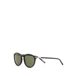 Cerruti 1881 CR 80048 C4 Oval Siyah Asetat Erkek Güneş Gözlüğü