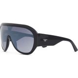 Cerruti 1881 Cr 80058 C1 Siyah Asetat Unisex Güneş Gözlüğü - 128 cm
