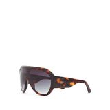 Cerruti 1881 Cr 80058 C2 Havana Asetat Unisex Güneş Gözlüğü - Kahverengi