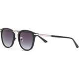 Cerruti 1881 Cr 80081 C1 Siyah Oval Erkek Güneş Gözlüğü - Gümüş
